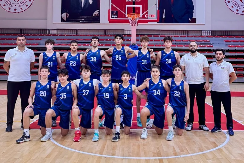 Azerbaijani U16 basketball team takes second place in Türkiye