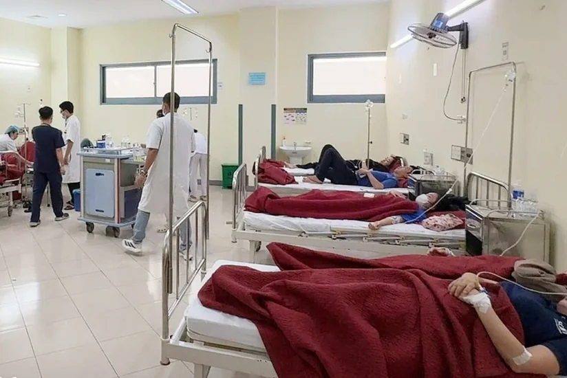 121 workers hospitalized with suspected food poisoning in central Vietnam