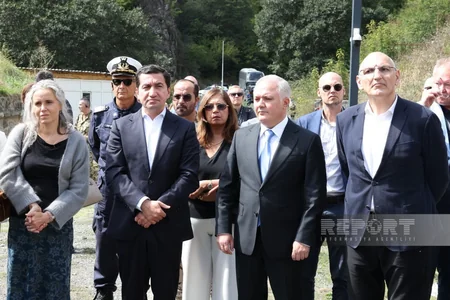 Foreign diplomats visit Khudavang Monastery Complex in Kalbajar