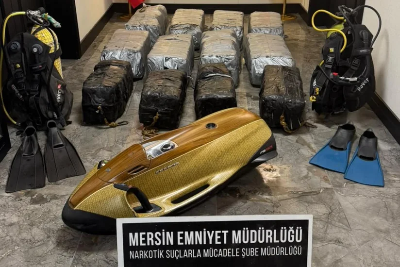 350 kg of cocaine found on ship from South America at Mersin port