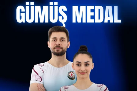 Azerbaijani gymnasts secure silver at Aerobic Gymnastics World Championships