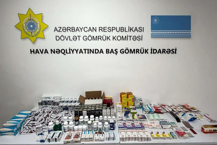 Təbriz-Bakı aviareysi ilə gələn sərnişinlərin baqajından dərman və siqaretlər aşkar edilib