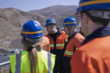 Azerbaijani delegation visits Altynken gold mine and gold refinery in Kyrgyzstan