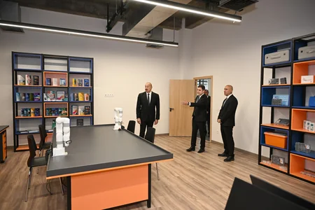 President Ilham Aliyev attends opening of first phase of SABAH.city innovation campus