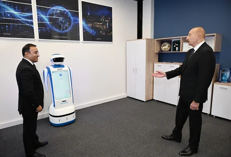 President Ilham Aliyev attends opening of first phase of SABAH.city innovation campus