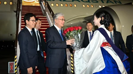 Tokayev Cənubi Koreyada dövlət səfərindədir