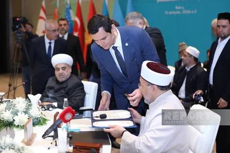 TDT Müsəlman dini liderlərinin Bakı Bəyannaməsi qəbul edilib - YENİLƏNİB