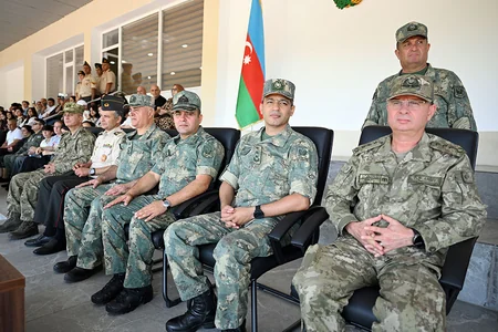 Heydər Əliyev adına Hərbi İnstitutda gənc kursantların andiçmə mərasimi keçirilib