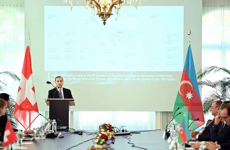 İsveçrə–Azərbaycan Biznes Forumu keçirilib