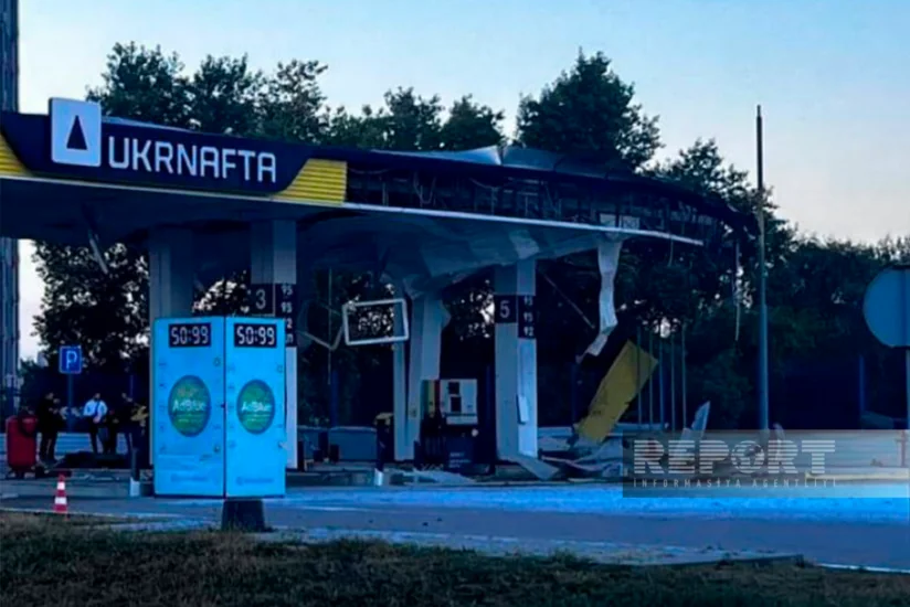 Rusiya ordusu Kiyevə reaktiv dron zərbələri endirib, 10 nəfər yaralanıb