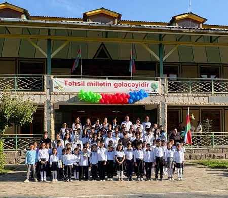 İşğaldan azad edilmiş ərazilərdə 7 məktəbdə ilk dəfə Bilik Günü qeyd edilib