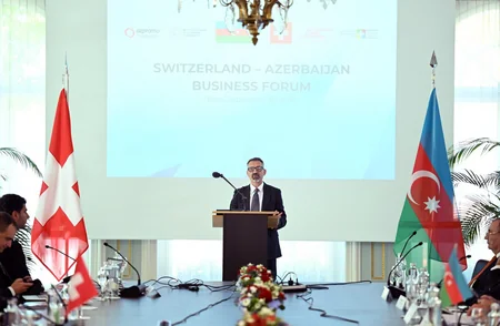 İsveçrə–Azərbaycan Biznes Forumu keçirilib