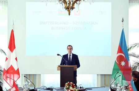 İsveçrə–Azərbaycan Biznes Forumu keçirilib