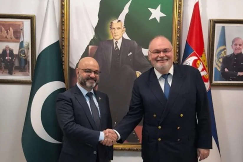 Azərbaycan və Pakistanın Serbiyadakı səfirləri regional vəziyyəti müzakirə ediblər