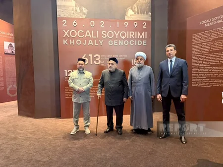 Beynəlxalq konfransın iştirakçıları Xocalı Soyqırımı Memorialı ilə tanış olublar