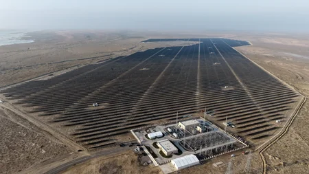 President Ilham Aliyev attends inauguration of Gobustan Solar Power Plant