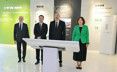 President Ilham Aliyev attends inauguration of Gobustan Solar Power Plant