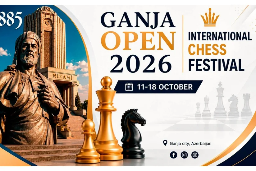 Gəncə Open-2026 Beynəlxalq Şahmat Festivalının mükafat fondu açıqlanıb