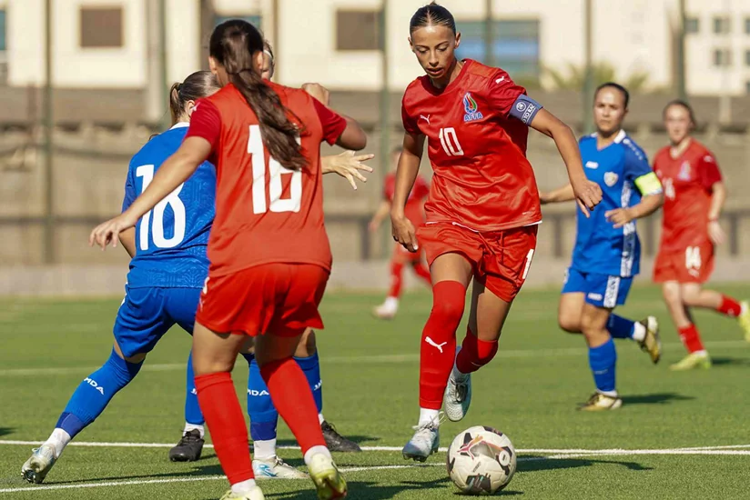 Azərbaycanın 19 yaşadək qız futbolçulardan ibarət millisi Moldovaya növbəti dəfə məğlub olub