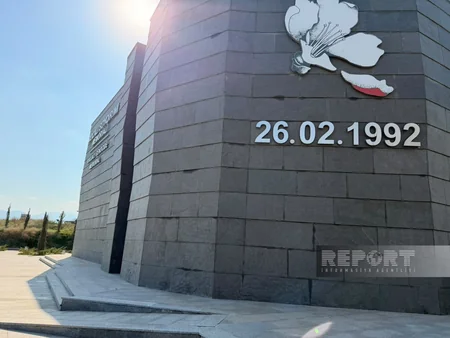 Beynəlxalq konfransın iştirakçıları Xocalı Soyqırımı Memorialı ilə tanış olublar