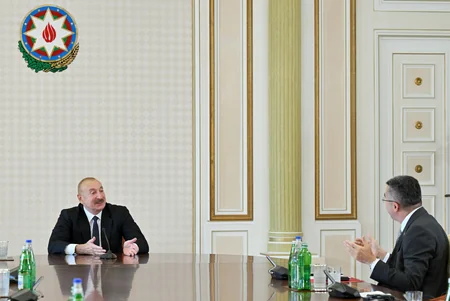Президент Ильхам Алиев принял руководящих лиц по безопасности стран-членов ОТГ - ОБНОВЛЕНО