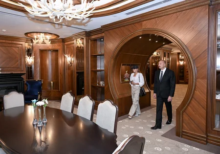 İlham Əliyev Şamaxıda Pirqulu Park hotelinin açılışını edib - YENİLƏNİB