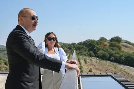 İlham Əliyev Şamaxıda Meysari Grand Hotel & SPA kompleksinin açılışını edib - YENİLƏNİB