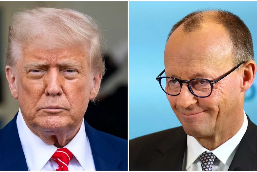 Мерц и Трамп обсудили урегулирование российско-украинского конфликта и ситуацию на Ближнем Востоке