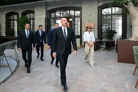 İlham Əliyev Şamaxıda Meysari Grand Hotel & SPA kompleksinin açılışını edib - YENİLƏNİB