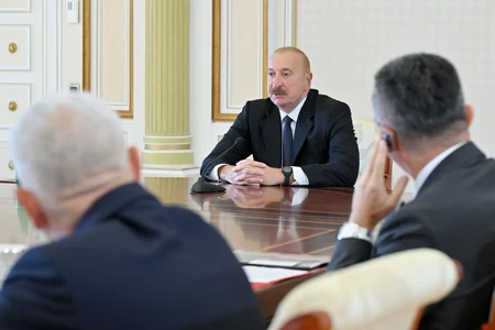 Президент Ильхам Алиев принял руководящих лиц по безопасности стран-членов ОТГ - ОБНОВЛЕНО