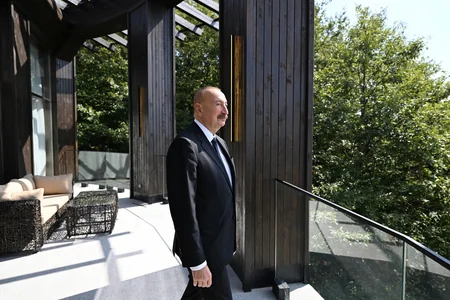 İlham Əliyev Şamaxıda Meysari Grand Hotel & SPA kompleksinin açılışını edib - YENİLƏNİB
