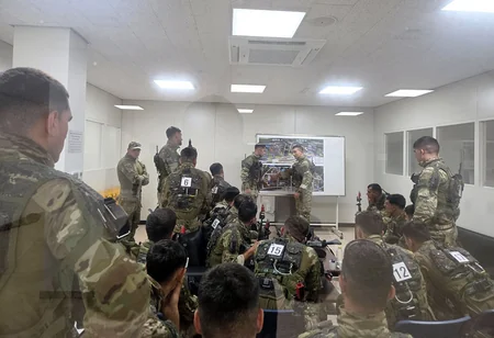 Azərbaycanın hərbi qulluqçuları Koreyada keçirilən beynəlxalq müsabiqədə iştirak edib
