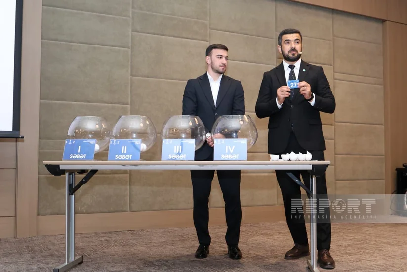 Futbol üzrə Azərbaycan Kubokunun 2026/2027 mövsümünün püşkü atılıb