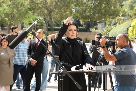 XVIII Beynəlxalq Musiqi Festivalı çərçivəsində açıq havada konsert proqramı nümayiş olunub