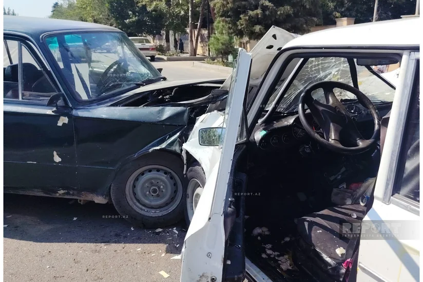 Cəlilabadda zəncirvari qəza olub, 4 nəfər xəsarət alıb