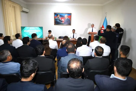 İsmayıllı rayon prokurorluğunda ətraf mühitin mühafizəsi ilə bağlı seminar keçirilib