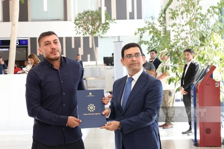 Şəhid ailələri və müharibə ilə əlaqədar əlilliyi olan şəxslərə daha 36 mənzil verilib