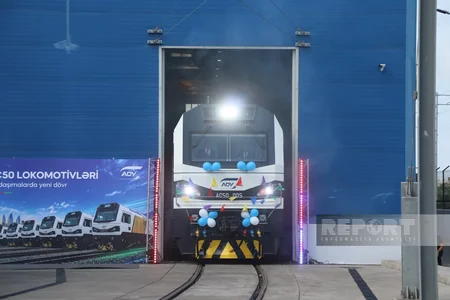 Azərbaycan Dəmir Yolları Çindən 7 lokomotiv alıb
