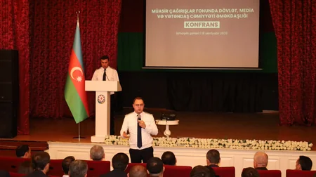 Baş Prokurorluq İsmayıllıda media və vətəndaş cəmiyyəti əməkdaşlığı mövzusunda konfrans keçirib