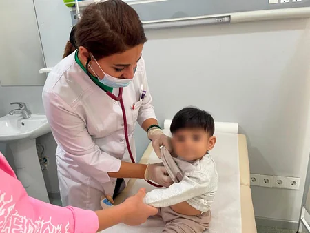Laçında uşaqlar üçün tibbi müayinələr keçirilib