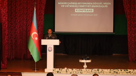 Baş Prokurorluq İsmayıllıda media və vətəndaş cəmiyyəti əməkdaşlığı mövzusunda konfrans keçirib