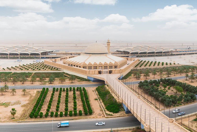 Flames, black smoke seen near Riyadh airport