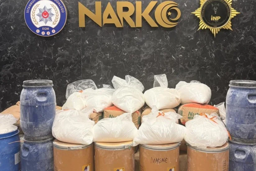 İstanbulda evdən 297 kiloqram narkotik aşkarlanıb