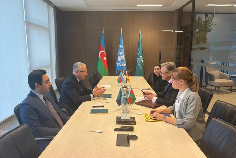 Azərbaycan və Almaniya iqlim sahəsində əməkdaşlığı müzakirə ediblər