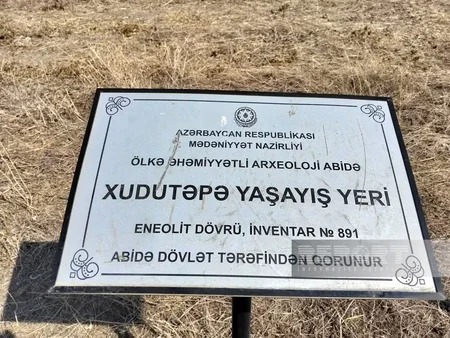 Xudutəpə qədim yaşayış məskənində ocaq qurğuları aşkarlanıb