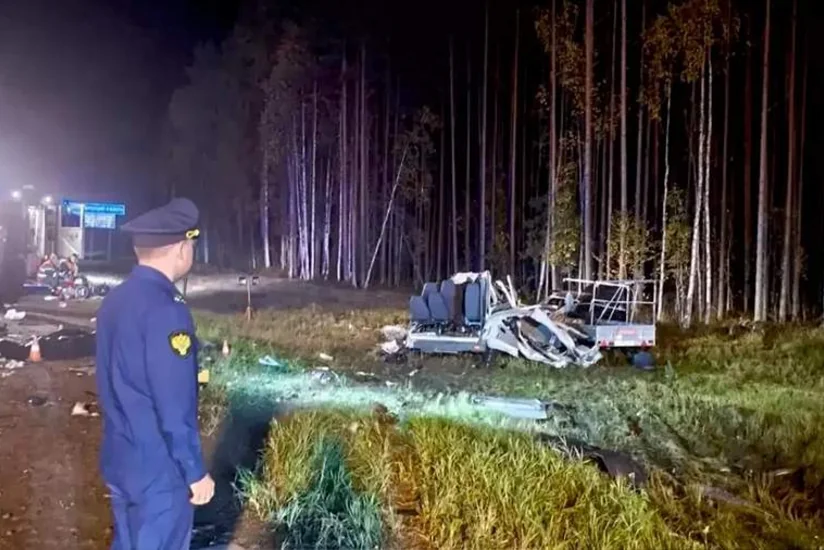Death toll from road accident in Russia's Arkhangelsk region rises to 14