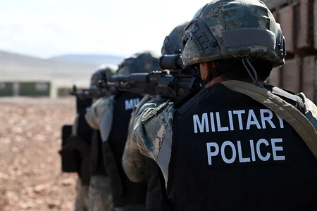 Zakir Hasanov observes combat readiness of military police