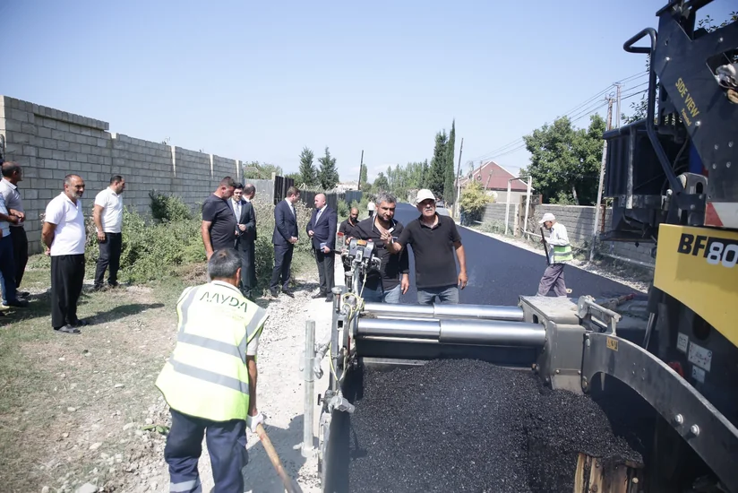 Xudatda Şəhərsalma və Memarlıq İli çərçivəsində genişmiqyaslı abadlıq-quruculuq işləri aparılır