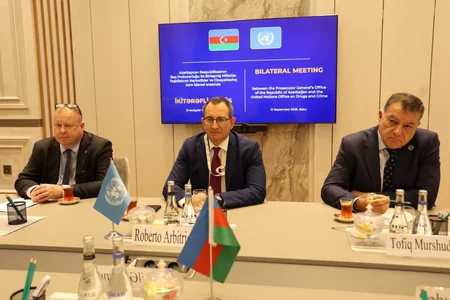Baş Prokurorluq və UNODC terrorçuluğa qarşı birgə mübarizəni müzakirə edib