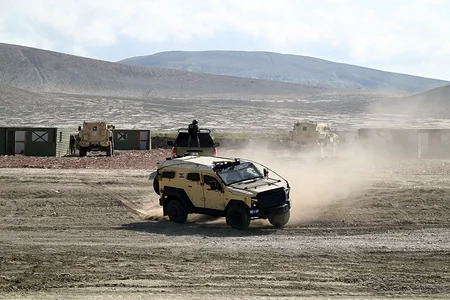 Zakir Hasanov observes combat readiness of military police